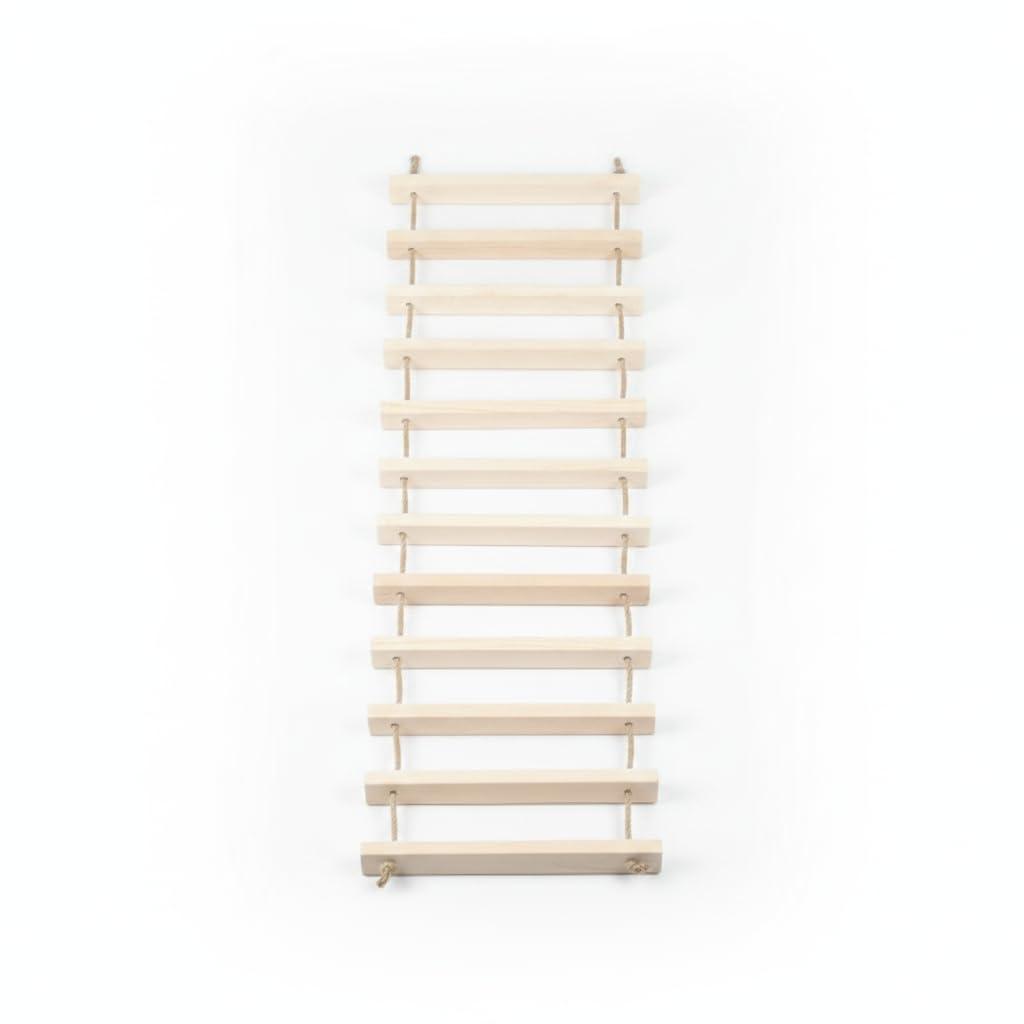 Pet Cat Soft Rope Ladder Climbing Frame Hammock Bed Sisal