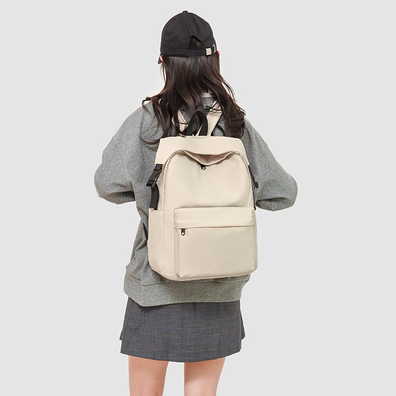 Stylish and Versatile Minimalist Backpack: High-Capacity Design for Junior High, High School, and University Students