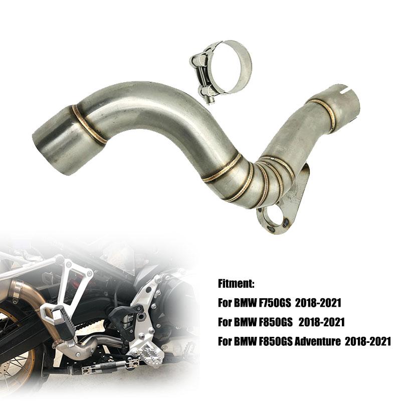 

F850GS/ADV F750GS выхлопная средняя труба, катализатор, удаление трубы для BMW F850GS F750GS F 850 ​​GS ADV Adventure