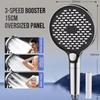 15cm High Pressure Shower Head Rainfall Shower 3 Modes Shower Heads Adjustable One-Key Stop Water Massage, Bathroom Accessories