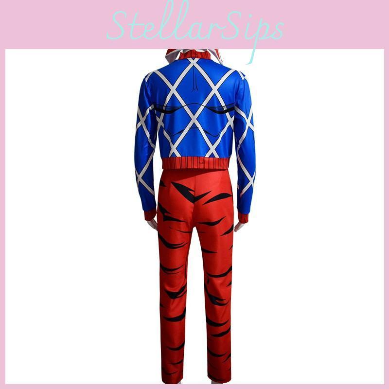 Jojo's Bizarre Adventure Cosplay Outfit With Comfort Fit For Anime And Gaming Events