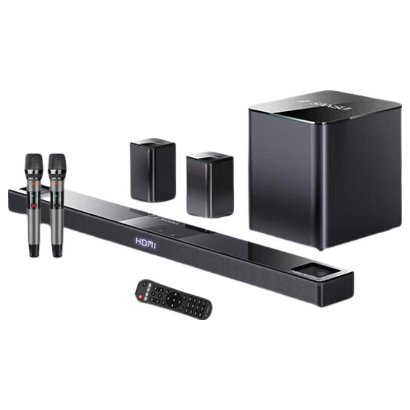 SANSUI 95E 5.1 Dolby Soundbar KTV Home Theater System (CN Version)