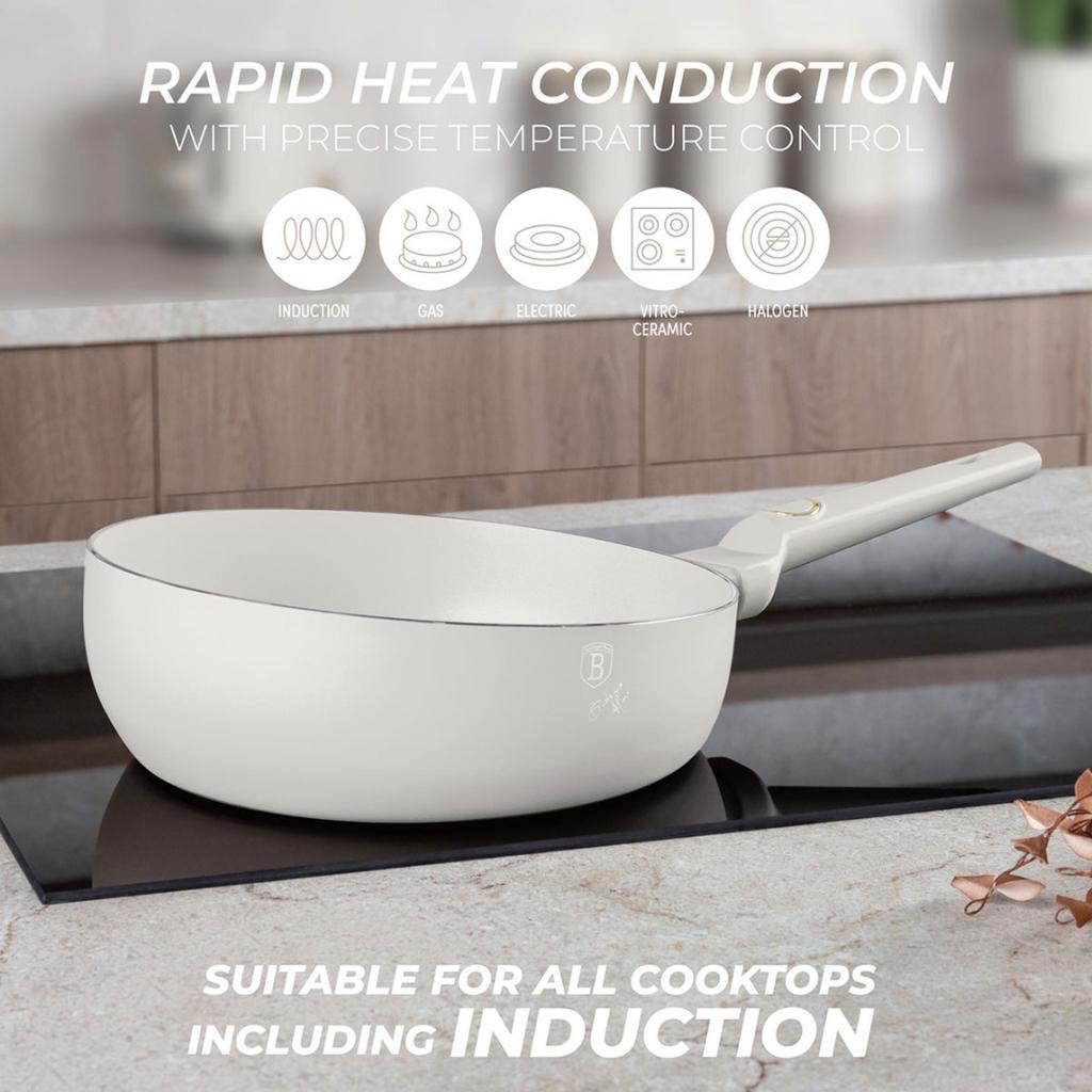 WOK FLIP PAN TITANIUM 26cm BERLINGER HAUS BH-8059 SAHARA