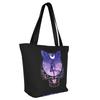 MINIER Sailor Moon Eco Tote Shoulder Large Capacity Shopping Convenience Store Foldable Storage 28cm Wide x 33cm High x 18cm Bag, Women's Bag, Bag,
