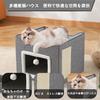 Wenichee Cat Tower Dome Bed Foldable Cat House Easy To Assemble Multifunctional with Scratching Post Cat House Winter Warm Space Saving Cold