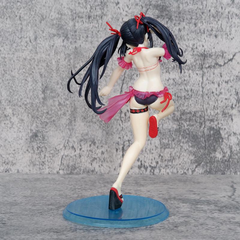 Anime Date Živé plavky Tokisaki Kuangsan postava Ornament, scénický model postava krásné dívky.