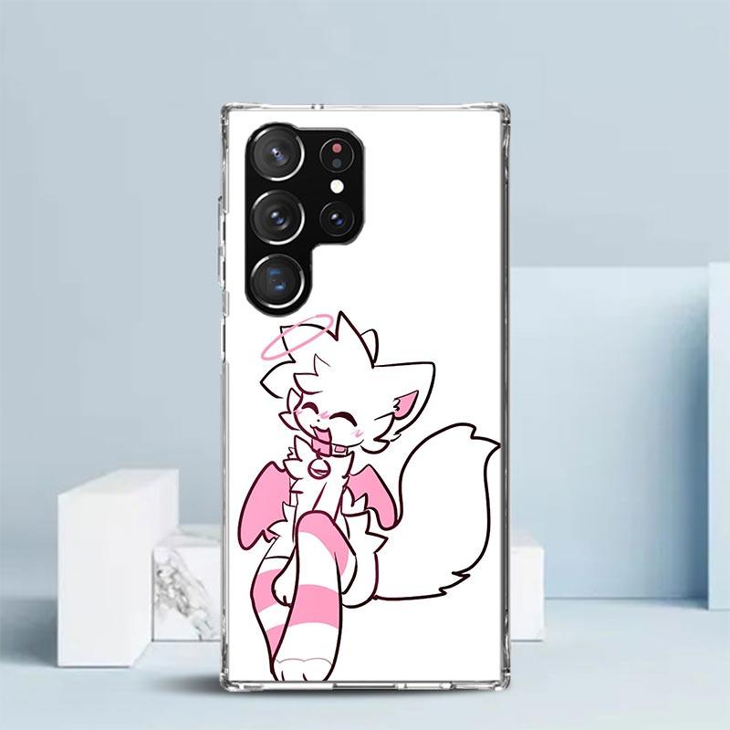 Boykisser Cat Soft Cover for Samsung Galaxy S25 Edge S26 S24 S23 Ultra Phone Case S22 S21 Plus S20 FE Print Pattern Shell Galaxy