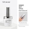 She Leaf Nail Base & Top Coat Set: Crystal Plating, Matte Finish, Builder Gel, Peel-Off Polish