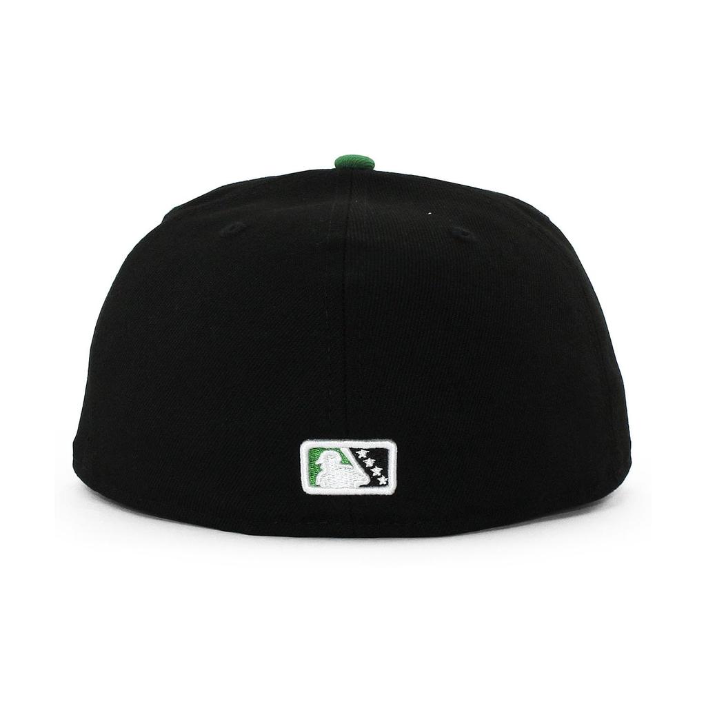 [New Era] Cap 59FIFTY Dayton Dragons MiLB ON-FIELD AUTHENTIC ROAD FITTED CAP DAYTON DRAGONS MINOR LEAGUE Reds Hat REDS 5950 Black Sz 7-14 [Used]