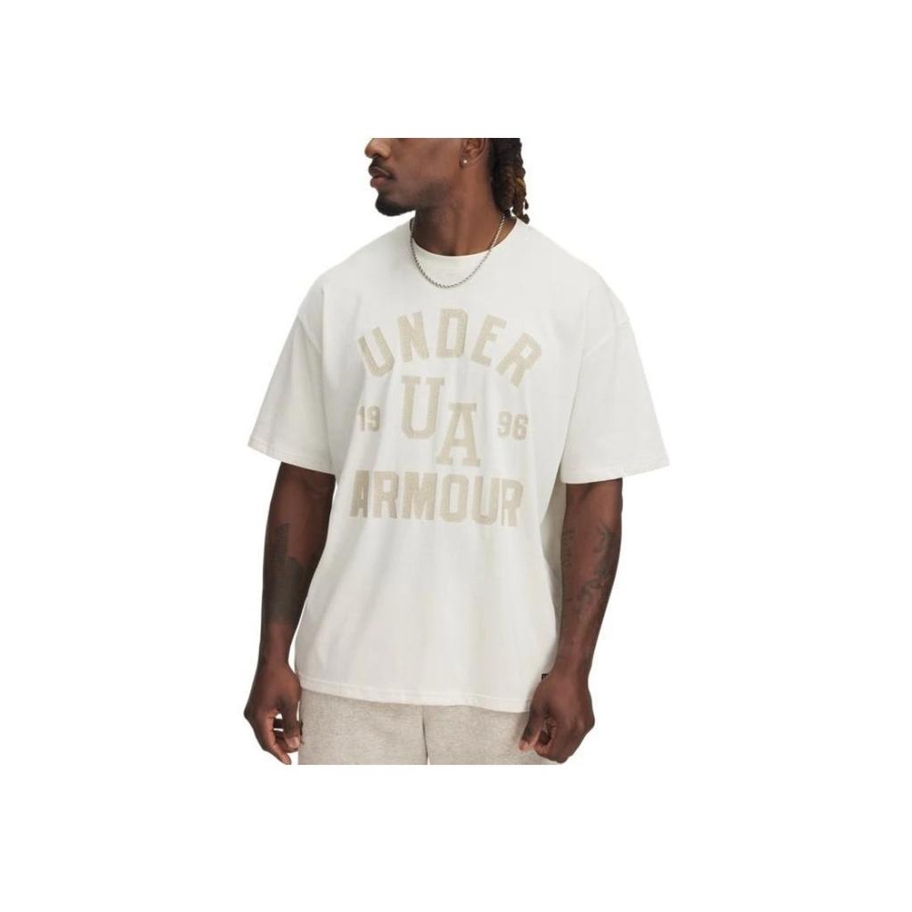 Under Armour Varsity Ss25 Sports Casual Comfortable Short Sleeve T-Shirt Men Tops Rock 1390179-279