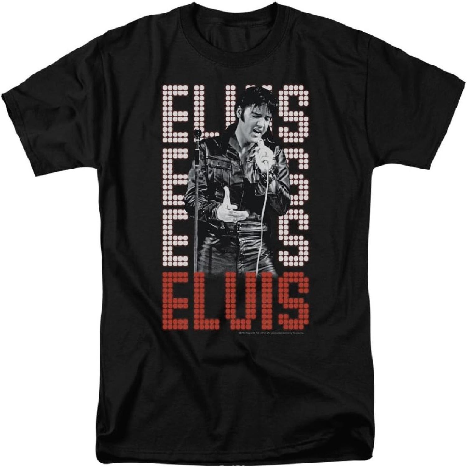 

Popfunk Elvis Presley King of Rock and Roll Music T Shirt XXXXXL різнокольоровий