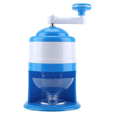 Portable Hand Crank Manual Ice Crusher Shaver Snow Cone Maker Machine Household Kitchen Tool