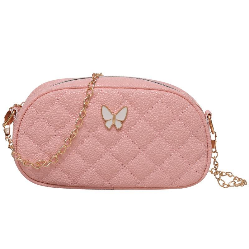 Embroidered Diamond Versatile Shoulder Messenger Women's Bag Chain Fashionable and Simple Mobile Phone Change Bag