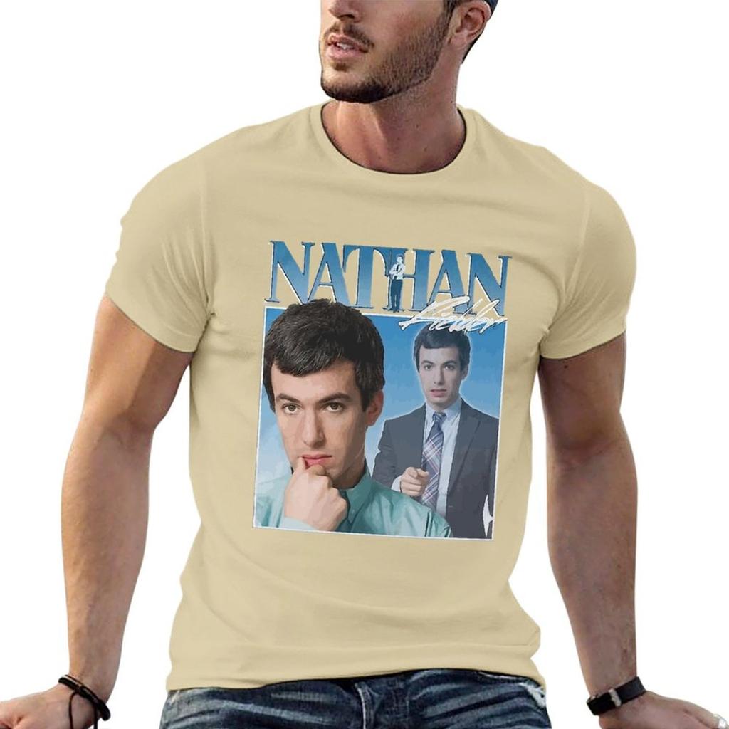 Nathan Fielder 90s Tshirt Unisex Clothes Blanks Anime Aesthetic Clothing Unisex Graphic T Shirts