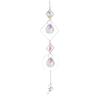 Crystal Wind Chime Wind Chimes Outdoor Ornament Handmade Hanging Suncatcher with AB Coating Home Decor Gifts for Window Car