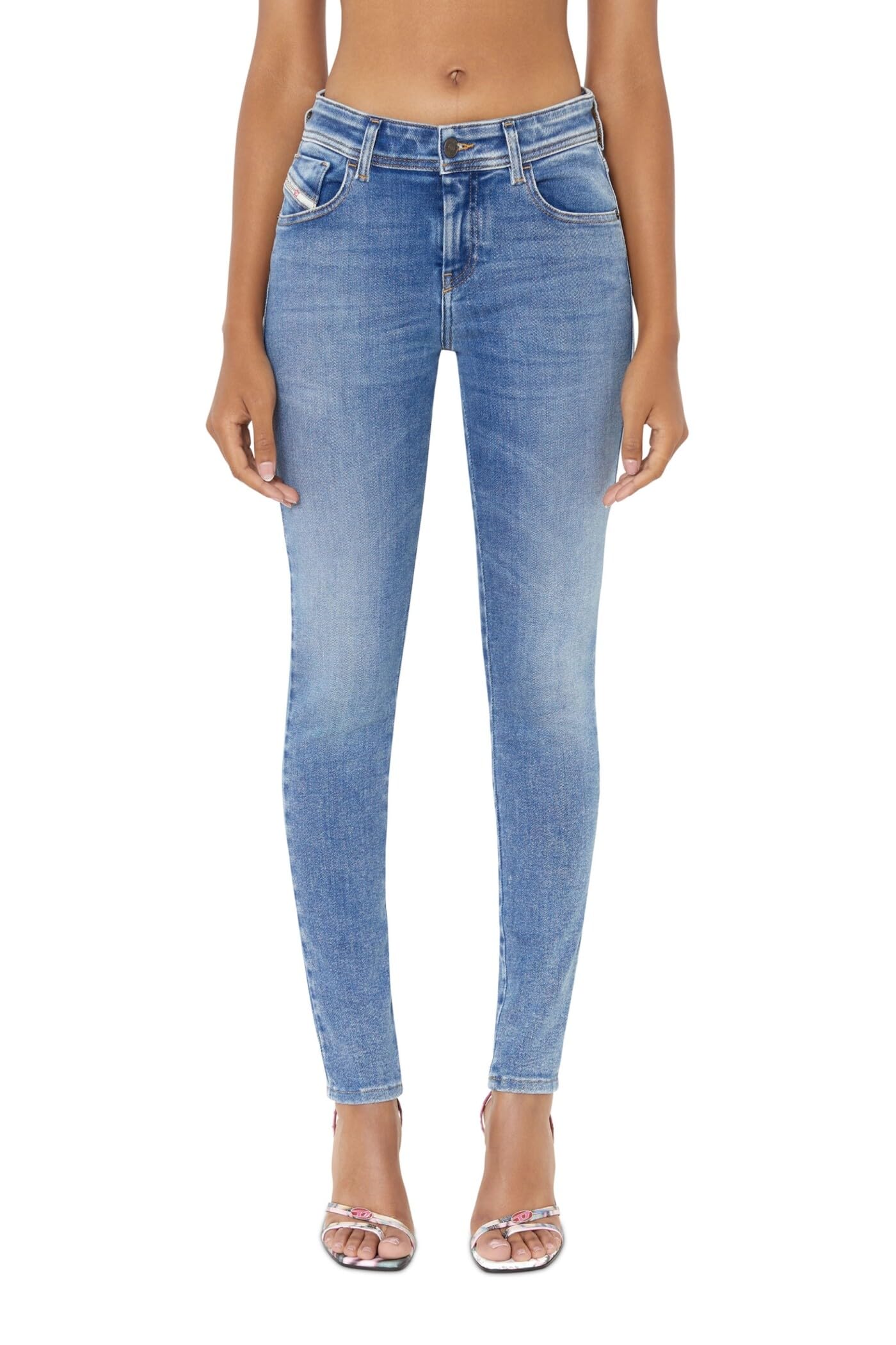 

Denim Skinny A0410809G14 26inch Indigo Blue 01 [Diesel] Women s