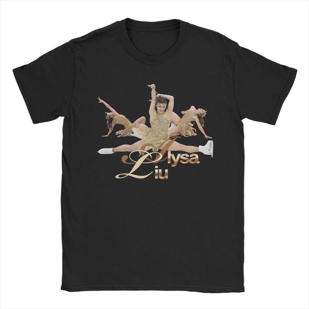 Alysa Liu 2026 2 T Shirt for Unisex Pure Cotton Funny TShirt Round Collar Tees Short Sleeve Clothes Summer