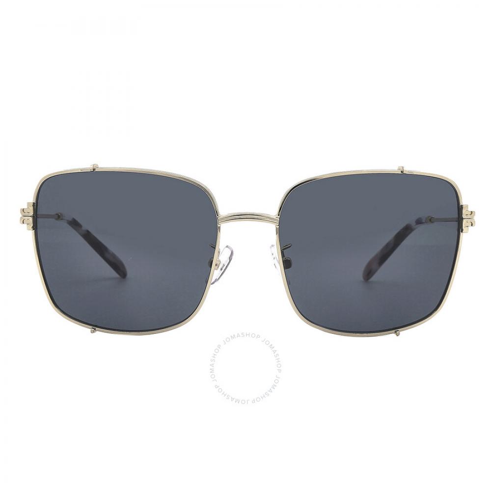 

Tory Burch Dark Grey Square Ladies Sunglasses TY6104 334987 56