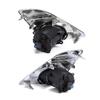 Set of Front Fog Light Assemblies for 2012-2014 Toyota Camry (US Version), Chrome-Plated, Anti-Collision Bumper Lights