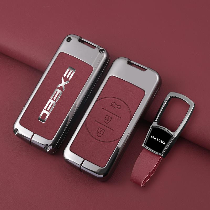 Auto Smart Key Fob Cover Key Fob Protector Housing Bag Fit For Chery Auto Tiggo 7 Pro 8 Pro Exeed Series Tiggo 2 3X Arrizo 5 Pro Gx 5X Eq7