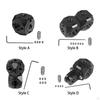 1/4'' 3/8'' Tripod Stand Mount Adapter, Universal Durable Converter, for GoPro camera Lighting