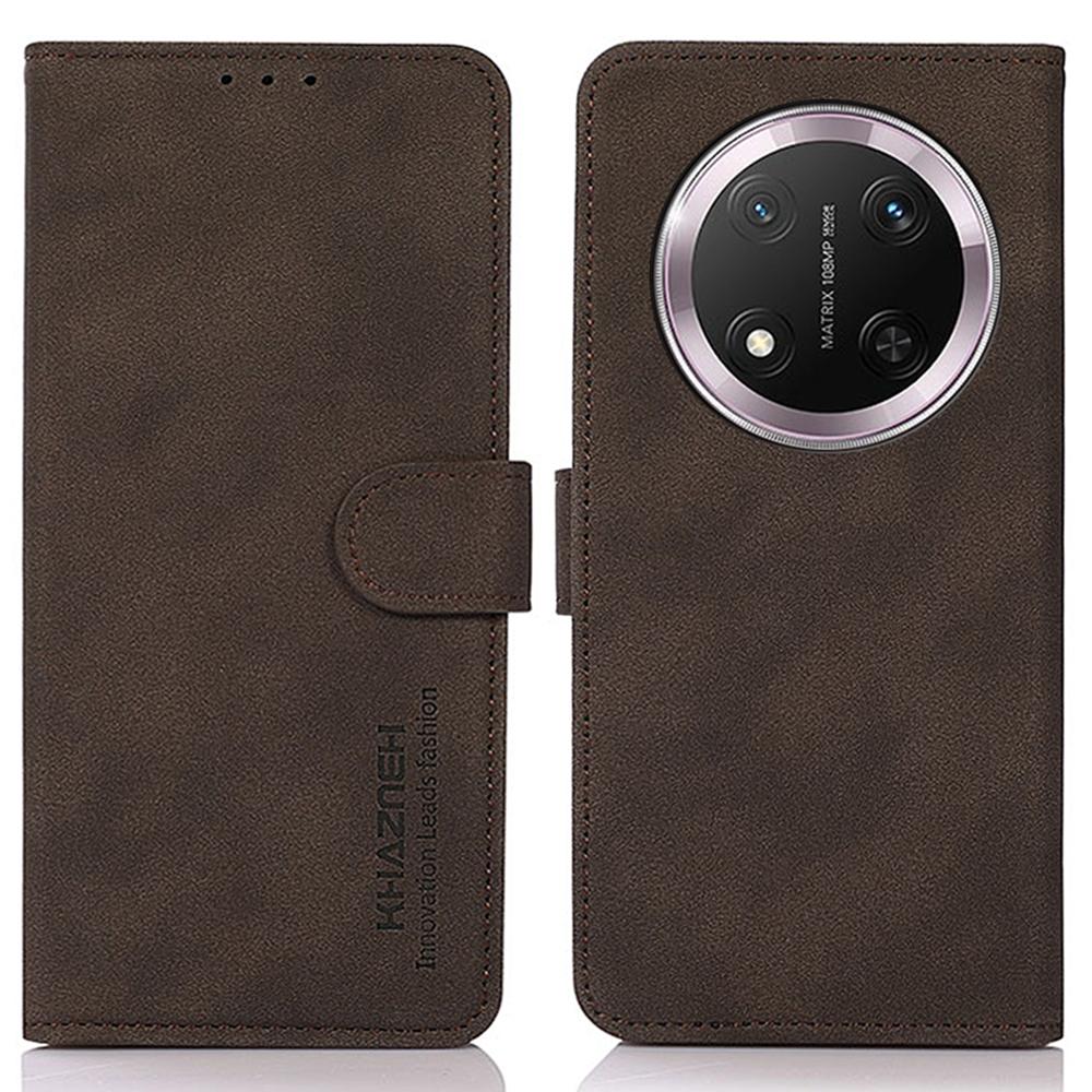 För Honor Magic7 Lite 5G/X9c 5G/X60 Pro 5G Ställfodral PU Läder Plånbok Telefonskal