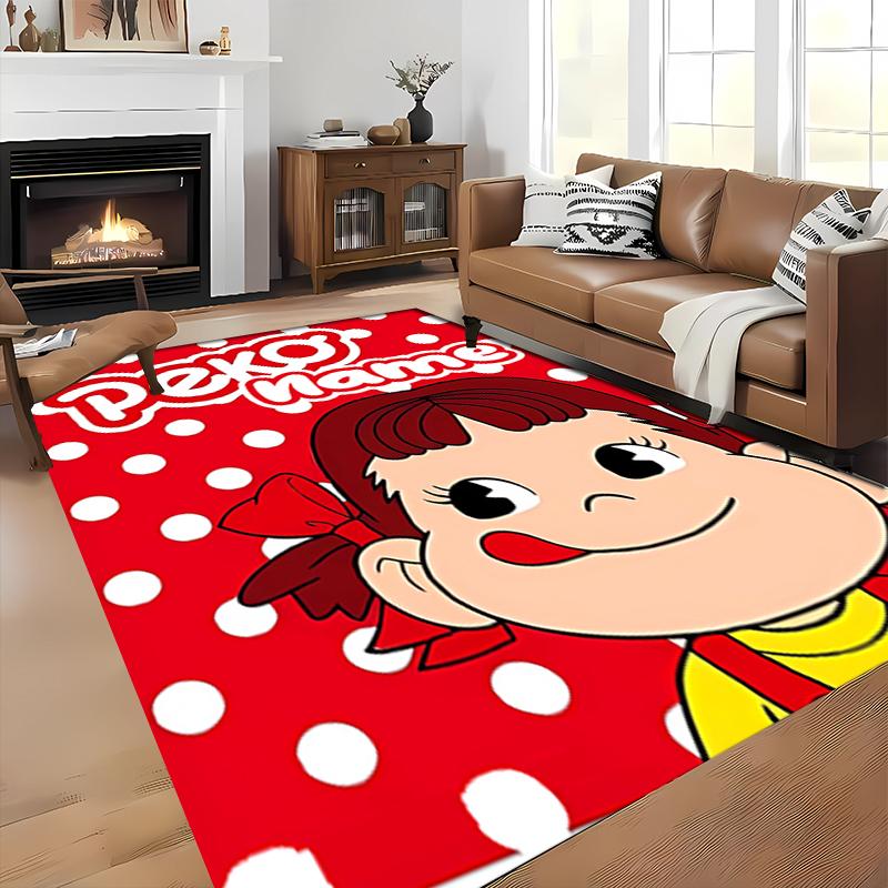 Custom personalization Peko Area Rug - Perfect For Kitchen, Bathroom,Laundry Room Decor Large Size Available,Gift All Seasons