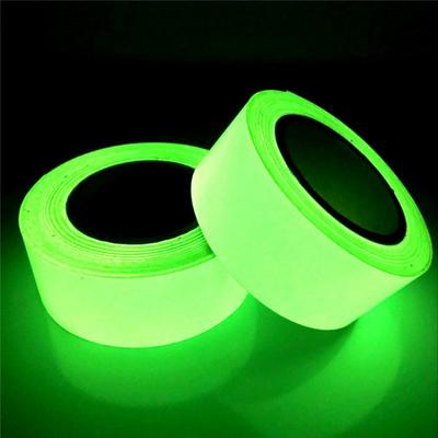 Glow In The Dark Tape 3cm X 5m Green High Bright Luminous Tape Sticker Removeble Waterproof and Photoluminescent