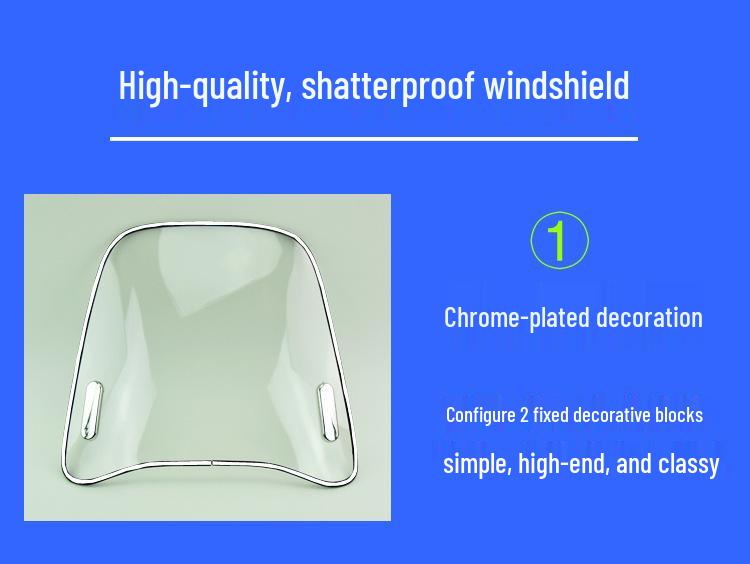 Electric Vehicle High-Definition Transparent Windshield
