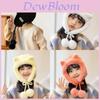 Winter Kids Hat With Fleece Lining And Cartoon Design For Cold Weather Comfort