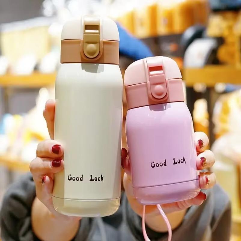 Mini ceașcă termos 200 ml/360 ml ceașcă de buzunar ceașcă de cafea termică din oțel inoxidabil Balon cu vid, sticlă izolată cu apă caldă, cadou pentru copii