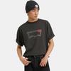 Levis Logo Print Loose Fit Crew Neck Short Sleeve T-Shirt Men Tops Black 001B0-0000