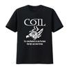 Gothic Dark Streetwear Vulture Demon Line Art Slogan Print Casual T Shirt Vintage Washed Unisex Versatile Graphic Soft Homme