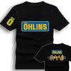 Desktop_T-shirt Fantastica Uomo Ohlins Sospensione Ammortizzatore Auto Moto Sport Corsa T-shirt Estiva Casual Oversize da Uomo Manica Corta