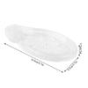 Transparent Round Acrylic Soap Dishes Box Holder Lifting Rod Bathroom Accessories