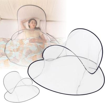 Breathable Face Head Mosquito Net No Installation Bed Head Protection Net  Outdoor Camping