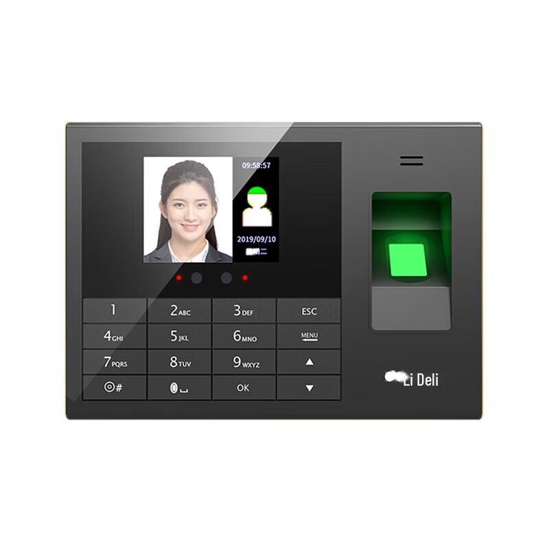 Deli 3765CS Biometric Face & Fingerprint Attendance System