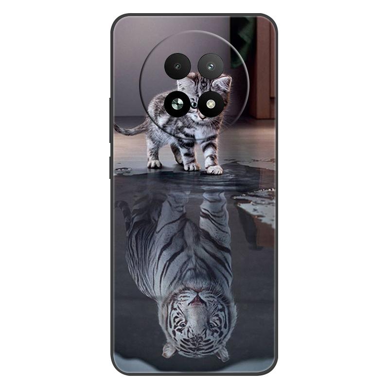 For Realme 13+ 5G Case Silicone Luxury Space Soft Bumper for OPPO Realme 13 Pro Plus 5G Phone Cover TPU Fundas Fashion Bag