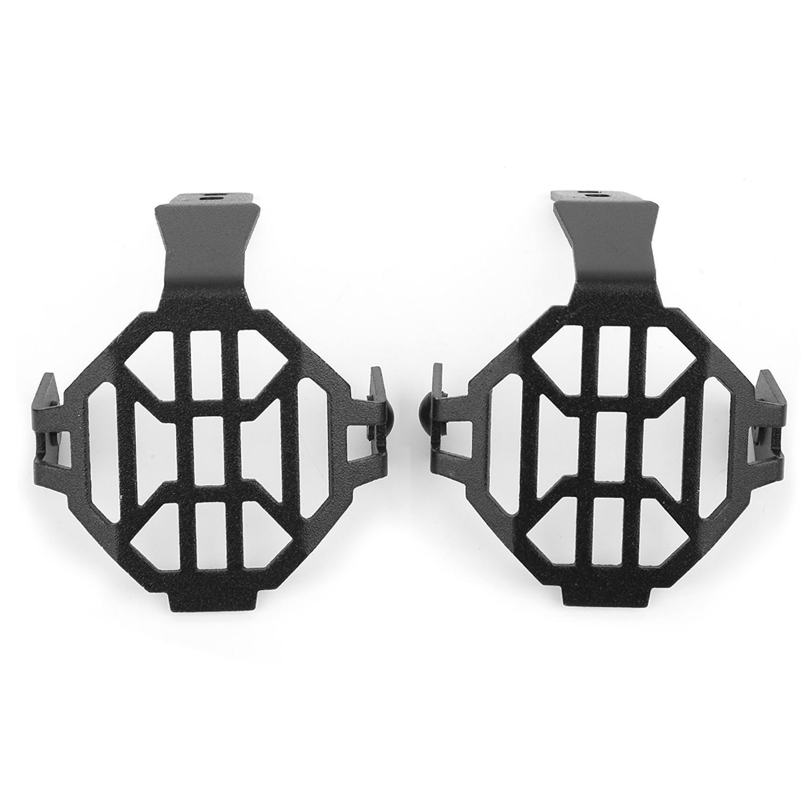 

2 шт. Защита противотуманной фары Мотоциклетная защита противотуманной фары Крышка Переоборудование Подходит для R1200GS ADV F800 чёрный