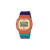 G-SQUAD Series G-SHOCK & IN4MATION Cooperation Model 200 Meters Waterproof Quartz Resin Strap Unisex Gray Dial DW5600IN4M234