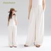Mucmukn Girls' Linen Blend Old Money Style Casual Pants