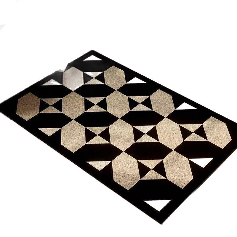 French Retro High-End Entrance Mat - Dirt-Resistant, Cuttable, Anti-Slip Door Mat