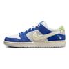 Fly Streetwear x Nike Dunk Low Pro SB Gardenia Unisex-Sneaker Blau Game-Royal Sail DQ5130-400