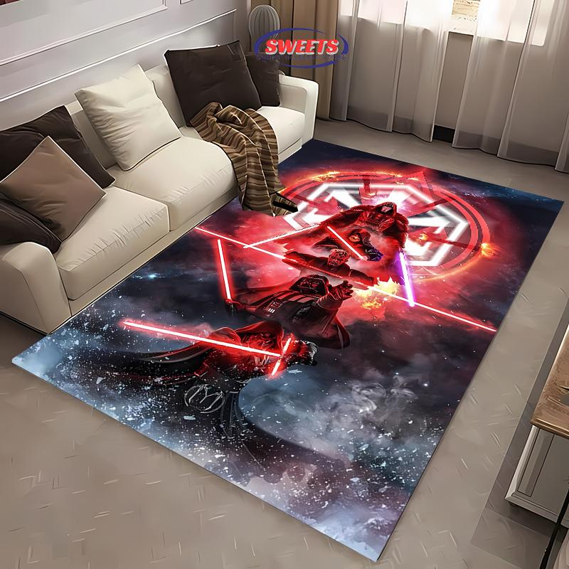 NO.2 Classic Movie Carpet, Living Room Bedroom Sofa Office Four Seasons Available Soft Non-slip Mat Great Gift for Son Husband
