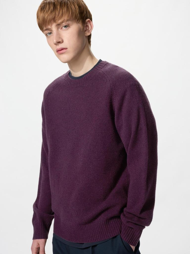 Uniqlo Japan Lamb Crew Neck Sweater