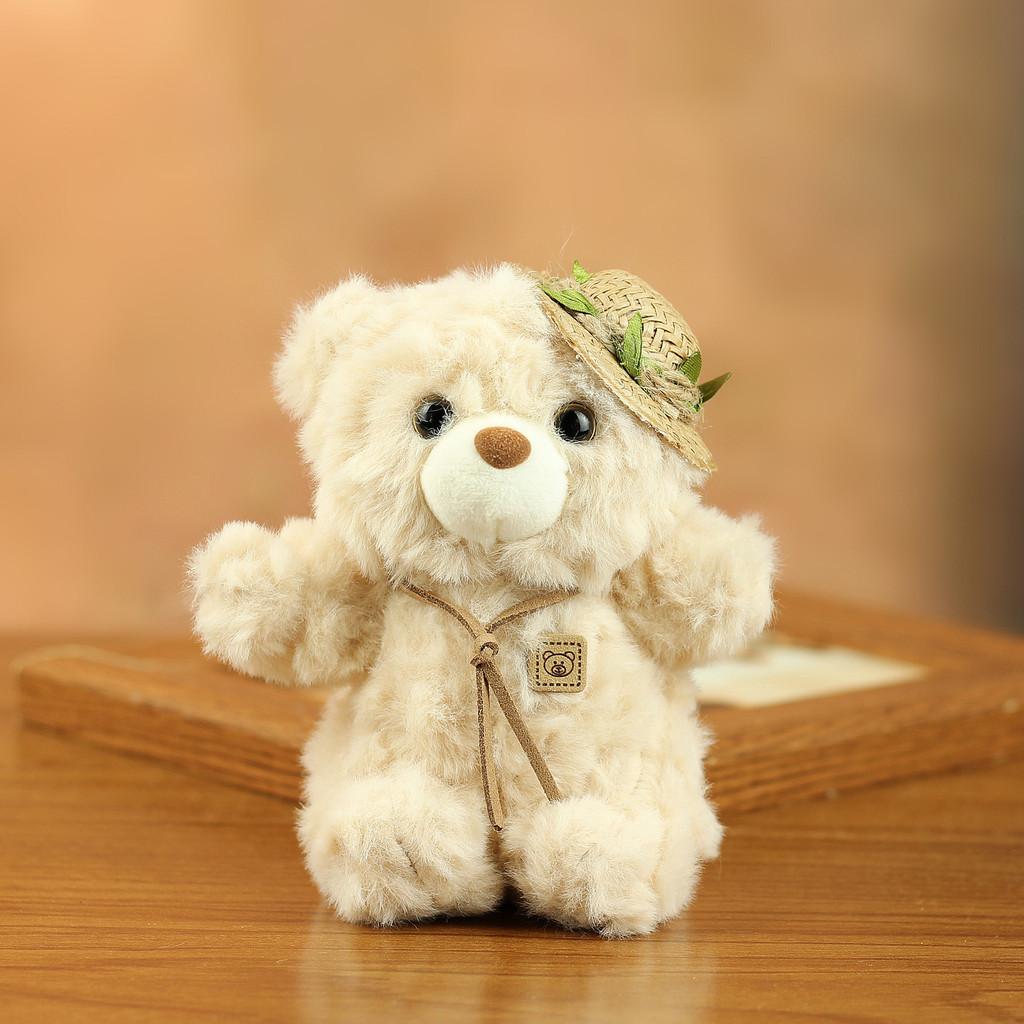 Plush Bear Keychain With Glasses For Cute Backpack Decor And Gift Ideas