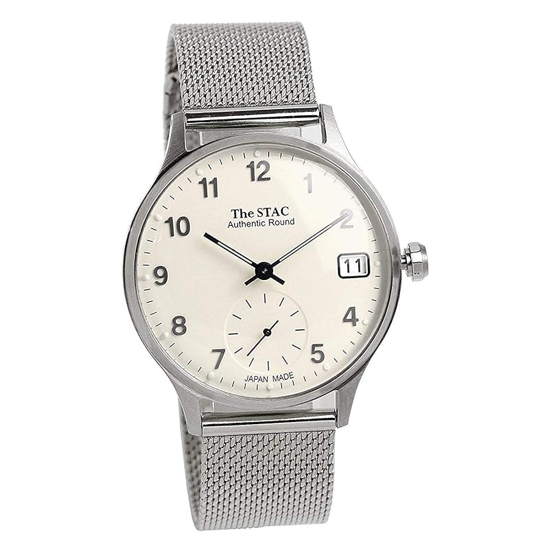 

[The Stack] The STAC made in Japan Domestic production watch watch Authentic Round 36mm classic men s ladies