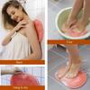 Foot Wash Mat Silicone Sponge Body Brush in The Shower Reusable Wall Mounted Back  Silicone Bath Foot Massage Pad Shower