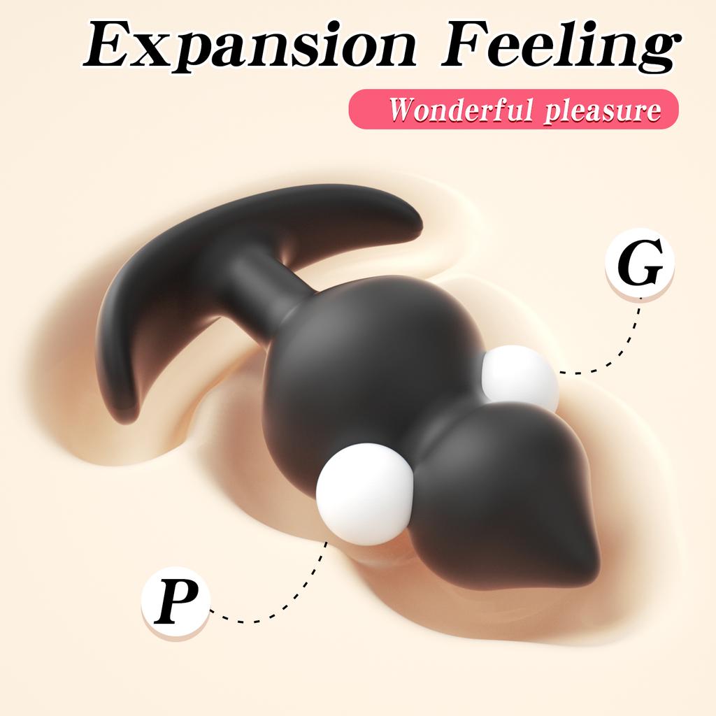 Factory Sales Wearable Anal Plugs With Steel Anal Beads Vaginal Balls Anal Stimulation Pull Bead Dildo Buttplug Adult 18 Sex Toy