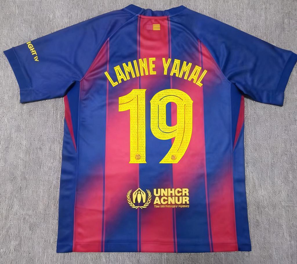 26 Real Madrid Barcelona dres č.. 10 Mbappe 14 Rashford Ne. 10 Yamal fotbalový dres